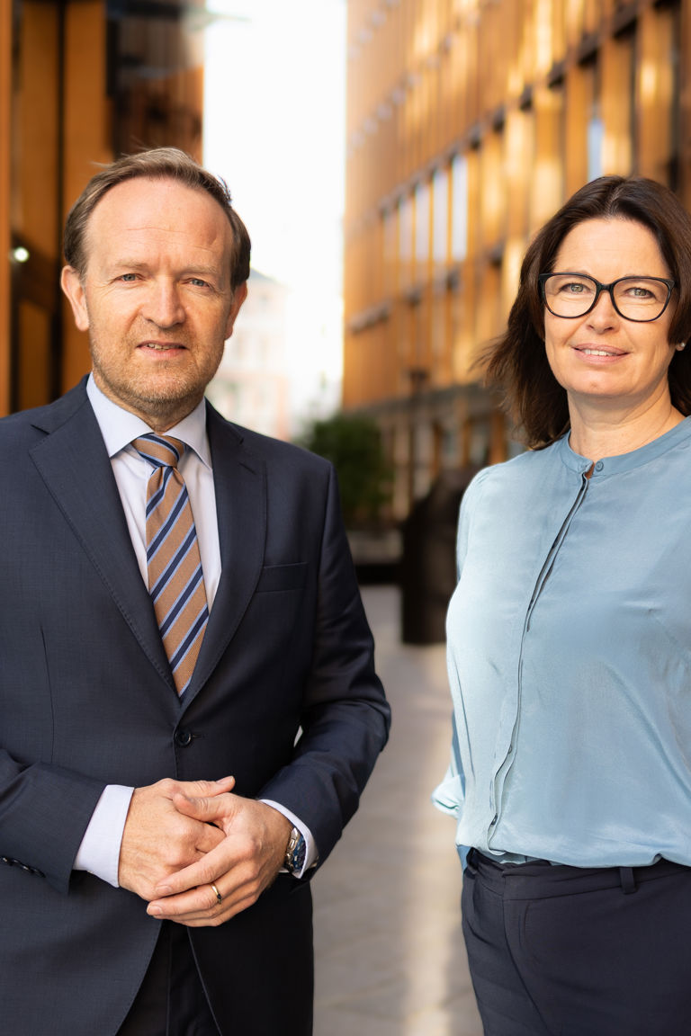 Michael V. Sivertsen og Heidi Kildal